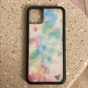 Tie dye Wildflower IPhone Pro Max phone case
